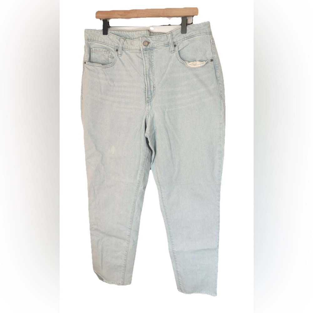 Old Navy Women's Light Blue Straight Leg Jeans